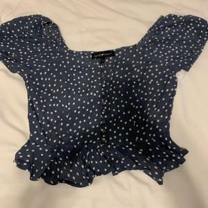 Polka dot top